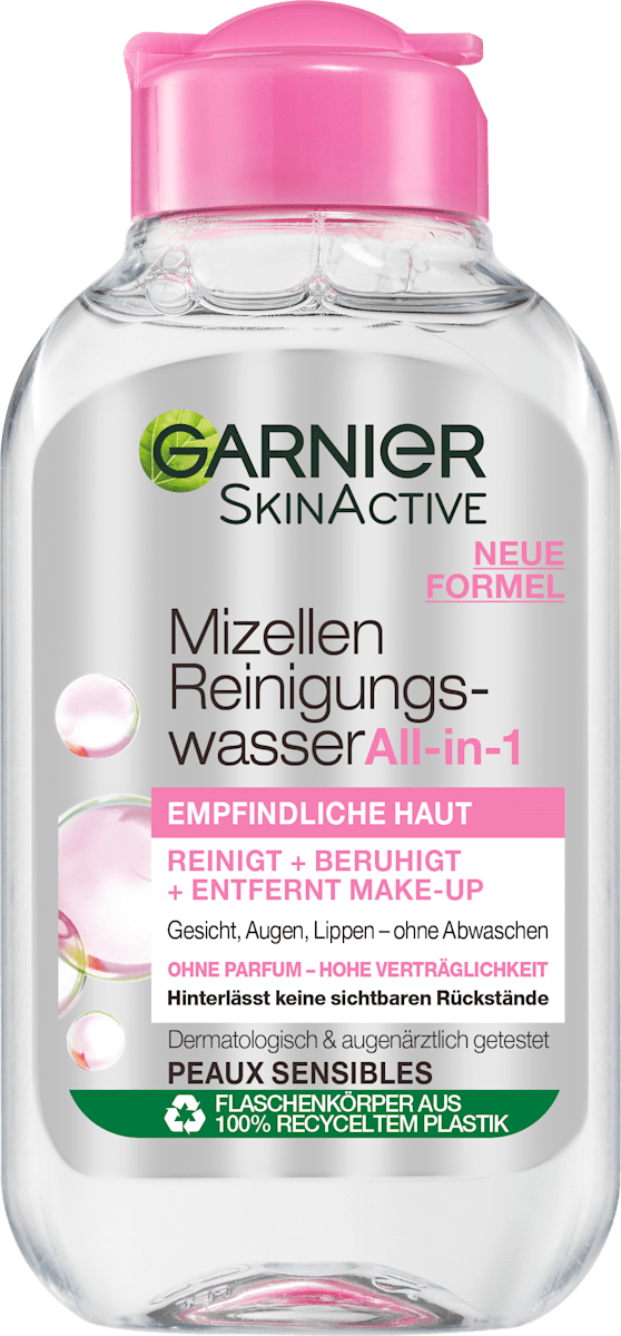 Garnier Skin Active Micellar Water All-in-1, Travel Size, 100 ml