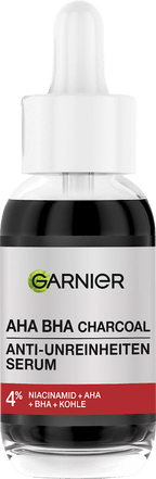Garnier Skin Active Serum Anti-Blemish AHA + BHA Charcoal, 30 ml
