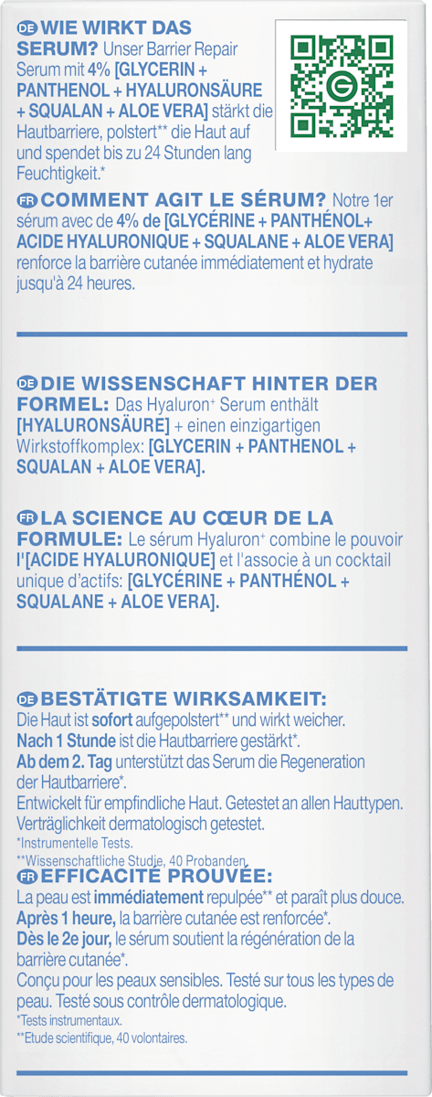 Garnier Skin Active Serum Hyaluronic Acid Aloe Hydra Booster, 30 ml