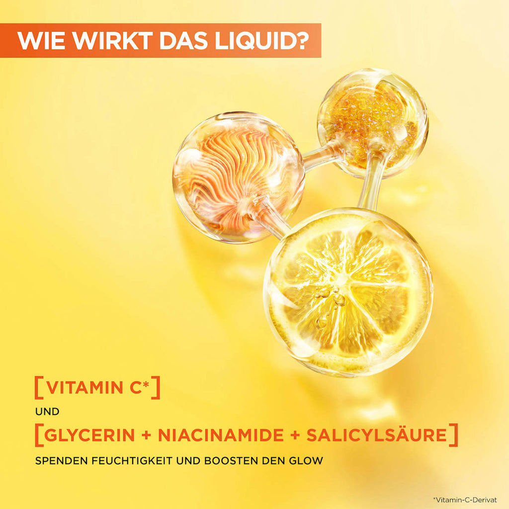 Garnier Skin Active Vitamin C Glow Liquid Care Toner 120 ml