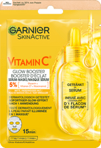 Garnier SkinActive Sheet Mask Vitamin C, 28 g