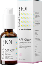 Geek&Gorgeous Face Serum 101 AAll Clear 15% Azelaic Acid, 30 ml