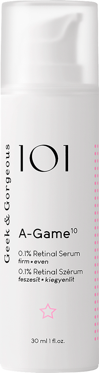 Geek&Gorgeous Face Serum 101 A-Game-10 0.1% Retinal, 30 ml