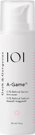 Geek&Gorgeous Face Serum 101 A-Game-10 0.1% Retinal, 30 ml