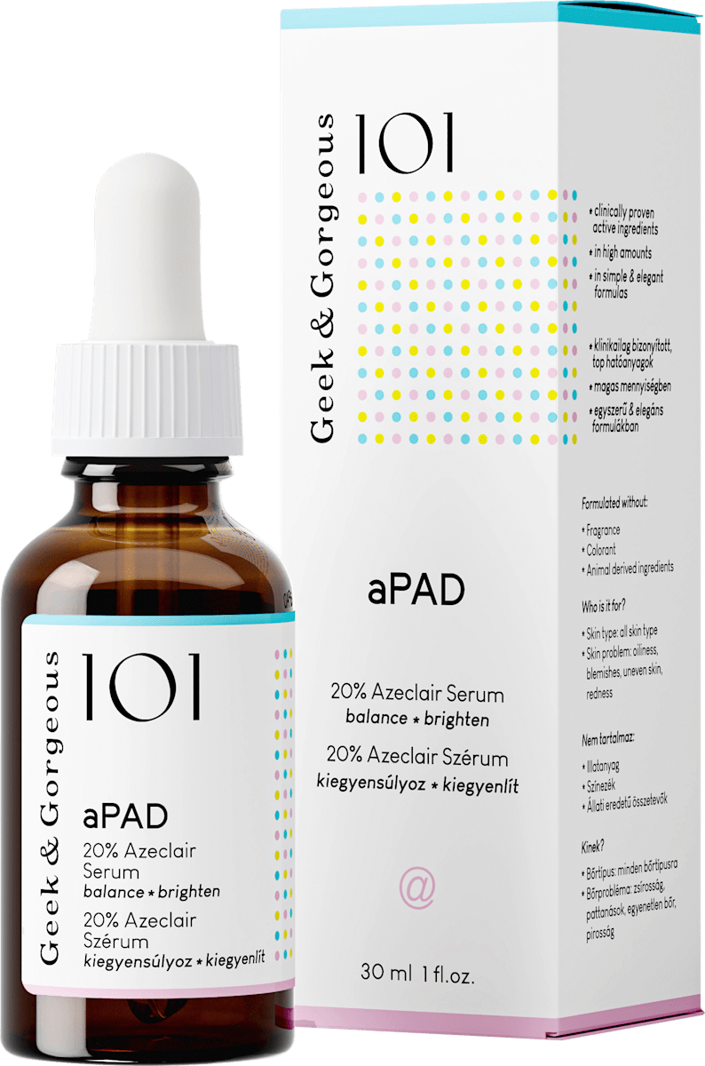 Geek&Gorgeous Face Serum 101 aPAD, 30 ml