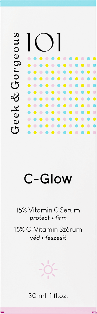 Geek&Gorgeous Face Serum 101 C-Glow 15% Vitamin C, 30 ml