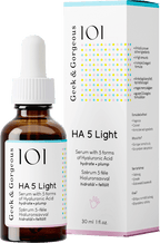Geek&Gorgeous Face Serum 101 HA 5 Light, 30 ml