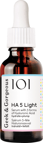 Geek&Gorgeous Face Serum 101 HA 5 Light, 30 ml