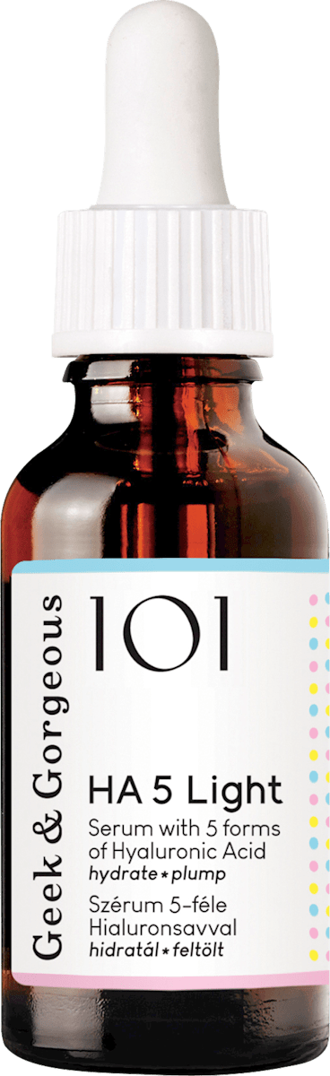 Geek&Gorgeous Face Serum 101 HA 5 Light, 30 ml