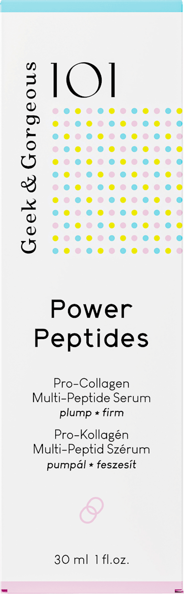 Geek&Gorgeous Face Serum 101 Power Peptides, 30 ml