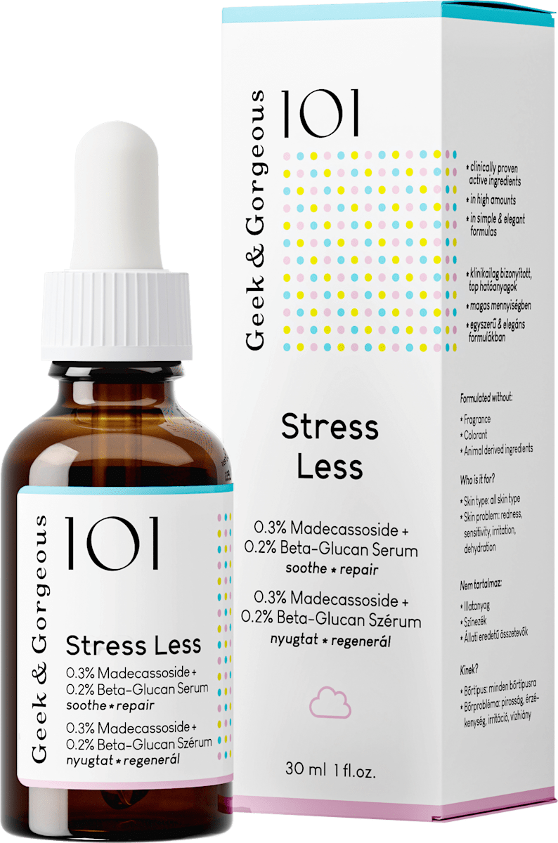 Geek&Gorgeous Face Serum 101 Stress Less, 30 ml