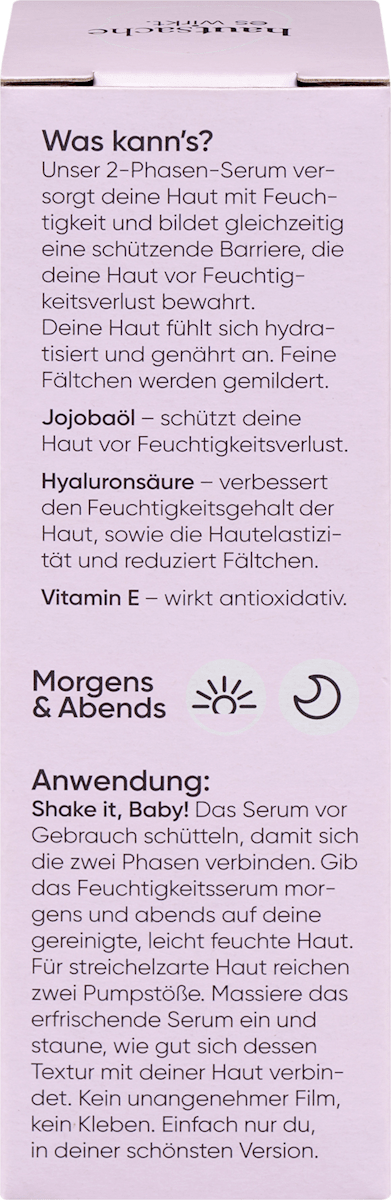 hautsache Moisturizing Serum, 30 ml