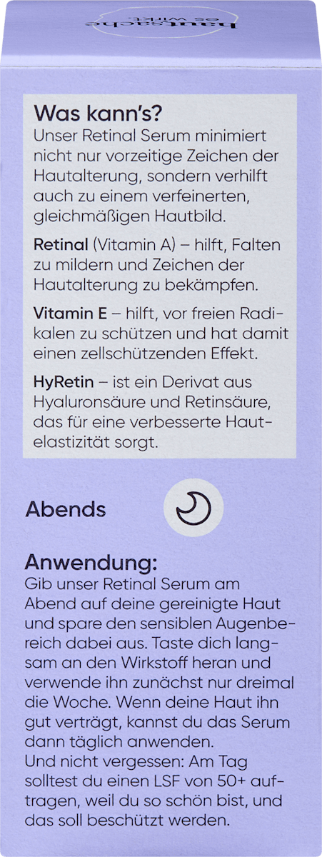 hautsache Retinal Serum, 30 ml