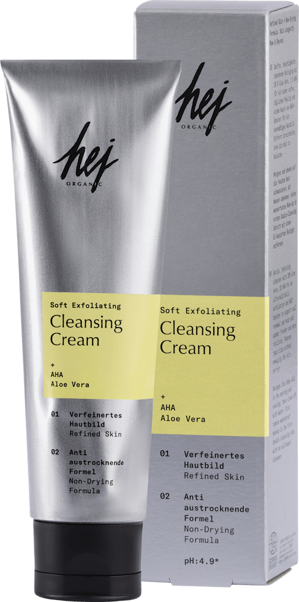 hej ORGANIC Soft Exfoliating Cleansing Cream 100 ml