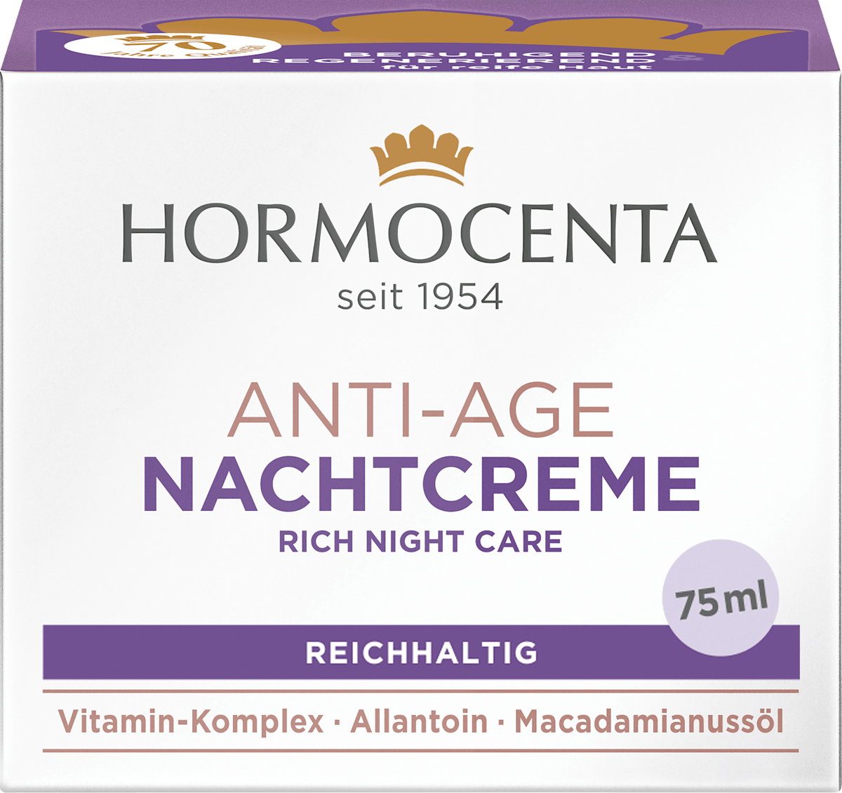 Hormocenta Night Cream Anti-Age Rich, 75 ml