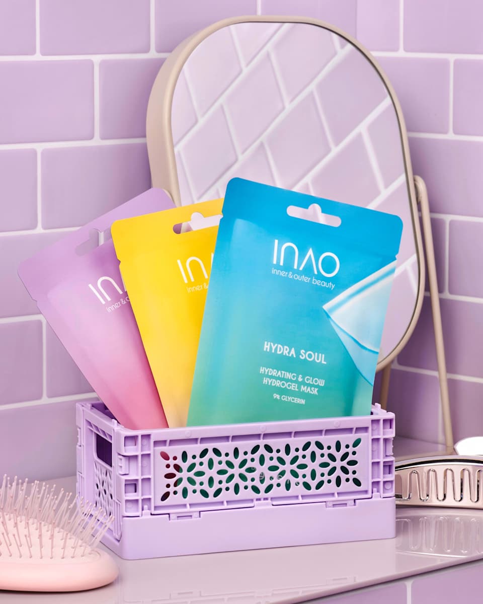 INAO Face Mask Hydrogel Glow Mode Brightening & Glow, 1 pc