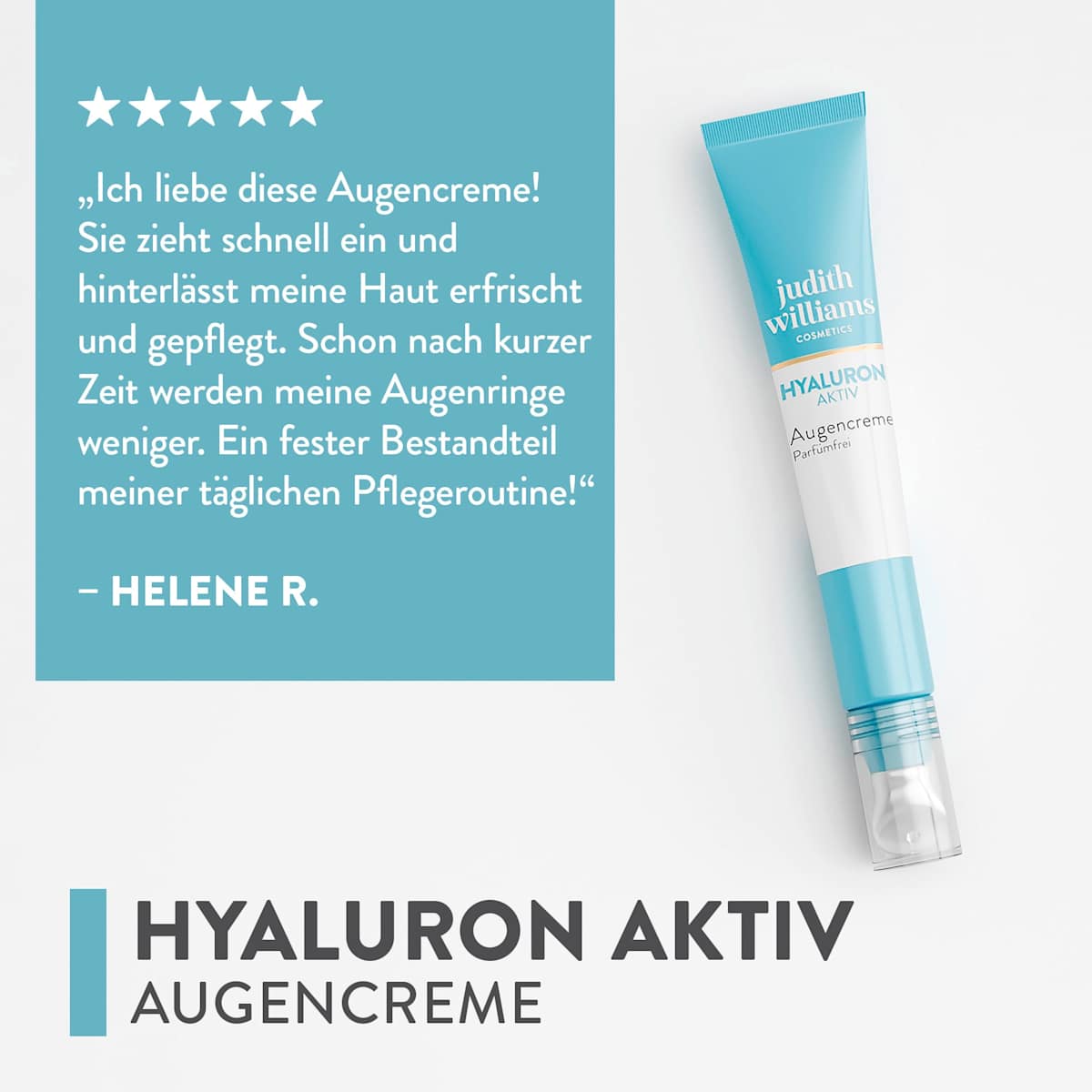 Judith Williams Cosmetics Eye Cream Hyaluron Active, 15 g