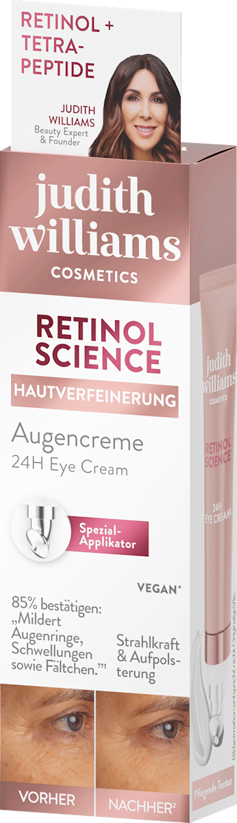 Judith Williams Cosmetics Eye Cream Retinol Science, 15 ml