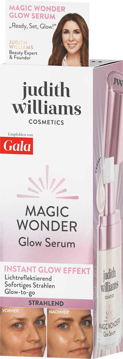 judith williams COSMETICS Face Serum Magic Wonder Glow Serum, 30 ml