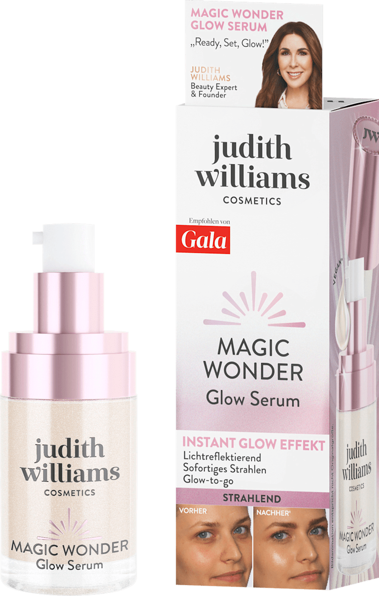 judith williams COSMETICS Face Serum Magic Wonder Glow Serum, 30 ml