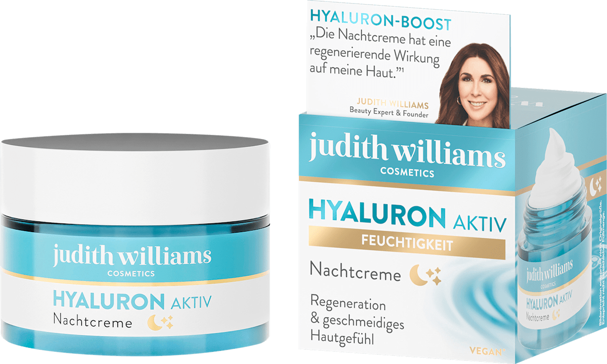 judith williams COSMETICS Night Cream Hyaluron Active, 50 ml