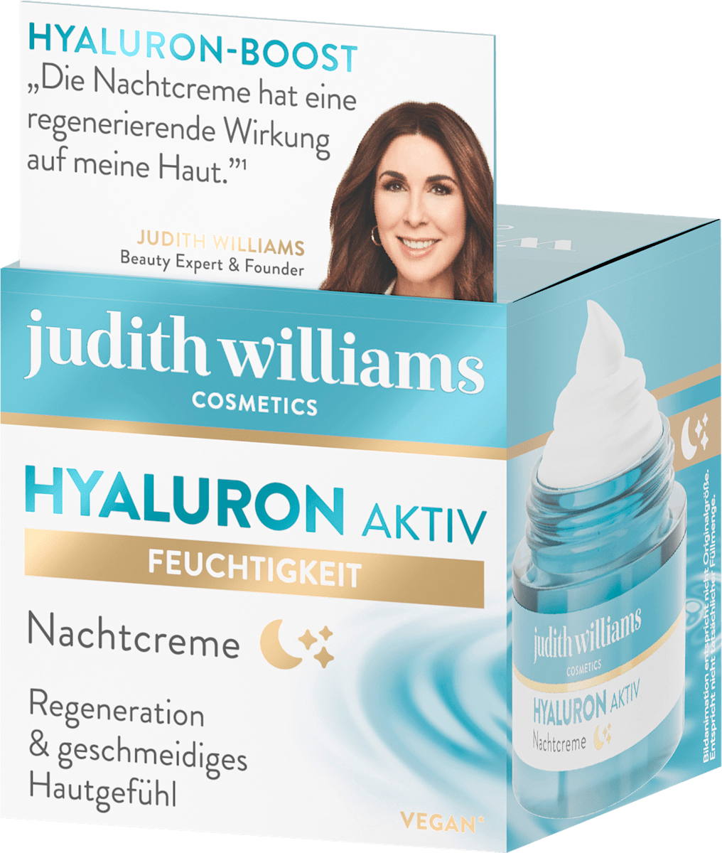 judith williams COSMETICS Night Cream Hyaluron Active, 50 ml