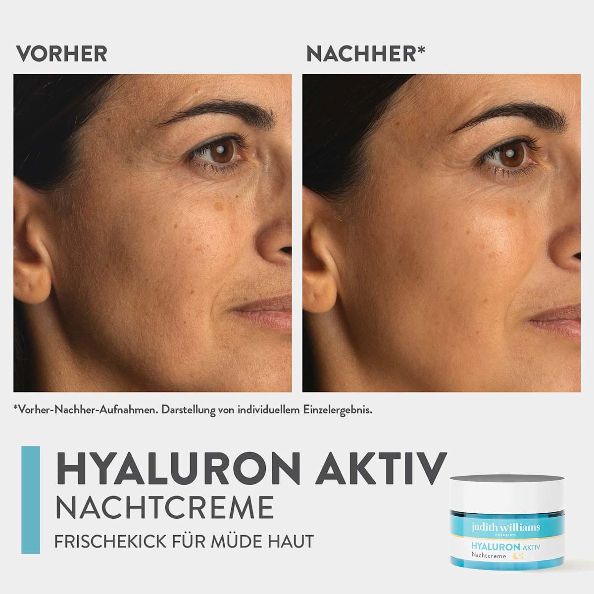 judith williams COSMETICS Night Cream Hyaluron Active, 50 ml