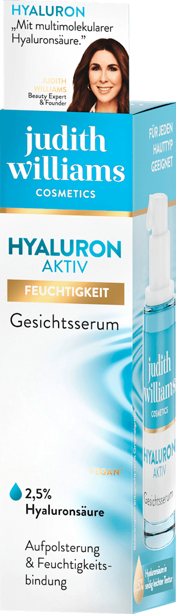 judith williams COSMETICS Hyaluron Active Face Serum, 30 ml