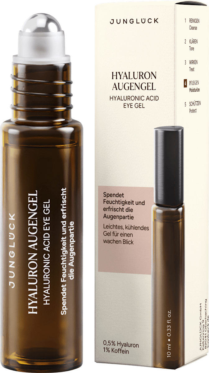 JUNGLÜCK Eye Gel Hyaluron, 10 ml