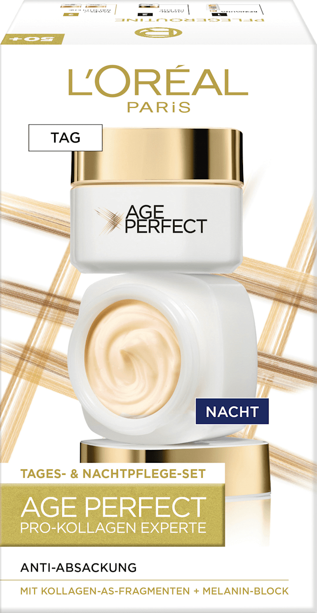 L'ORÉAL PARiS Face Care Set Anti-Aging Age Perfect, 2-piece