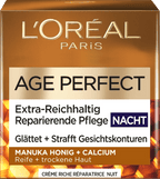 L'ORÉAL PARiS Night Cream Age Perfect Extra Rich Manuka Honey, 50 ml