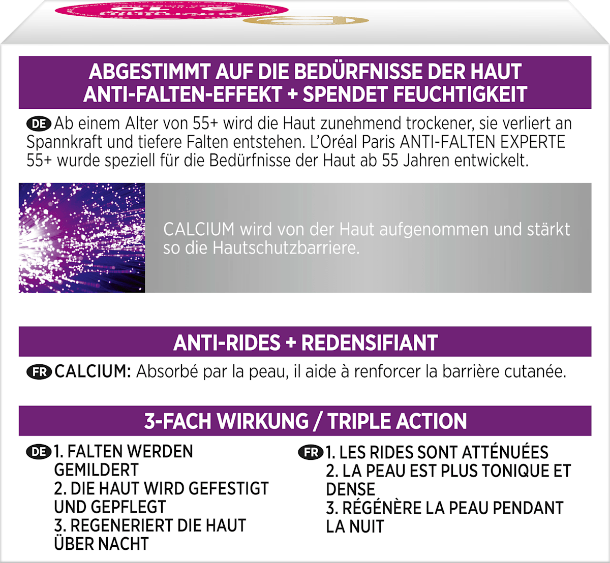 L'ORÉAL PARiS Night Cream Anti-Wrinkle Expert 55+, 50 ml
