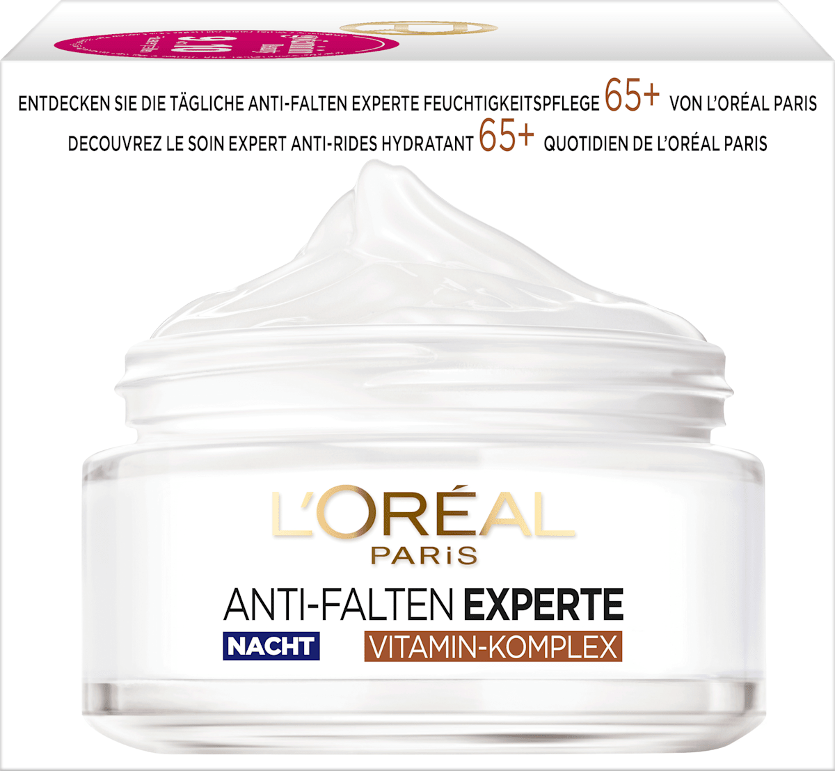 L'ORÉAL PARiS Night Cream Anti-Wrinkle Expert 65+, 50 ml