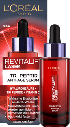L'ORÉAL PARiS REVITALIFT Anti-Aging Laser Serum with Tri-Peptides, Hyaluronic Acid and Vitamin C, 30 ml