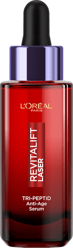 L'ORÉAL PARiS REVITALIFT Anti-Aging Laser Serum with Tri-Peptides, Hyaluronic Acid and Vitamin C, 30 ml