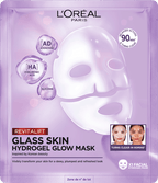 L'ORÉAL PARiS Revitalift Face Mask Glass Skin Hydrogel Glow Mask, 1 pc