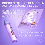 L'ORÉAL PARiS Revitalift Face Mask Glass Skin Hydrogel Glow Mask, 1 pc