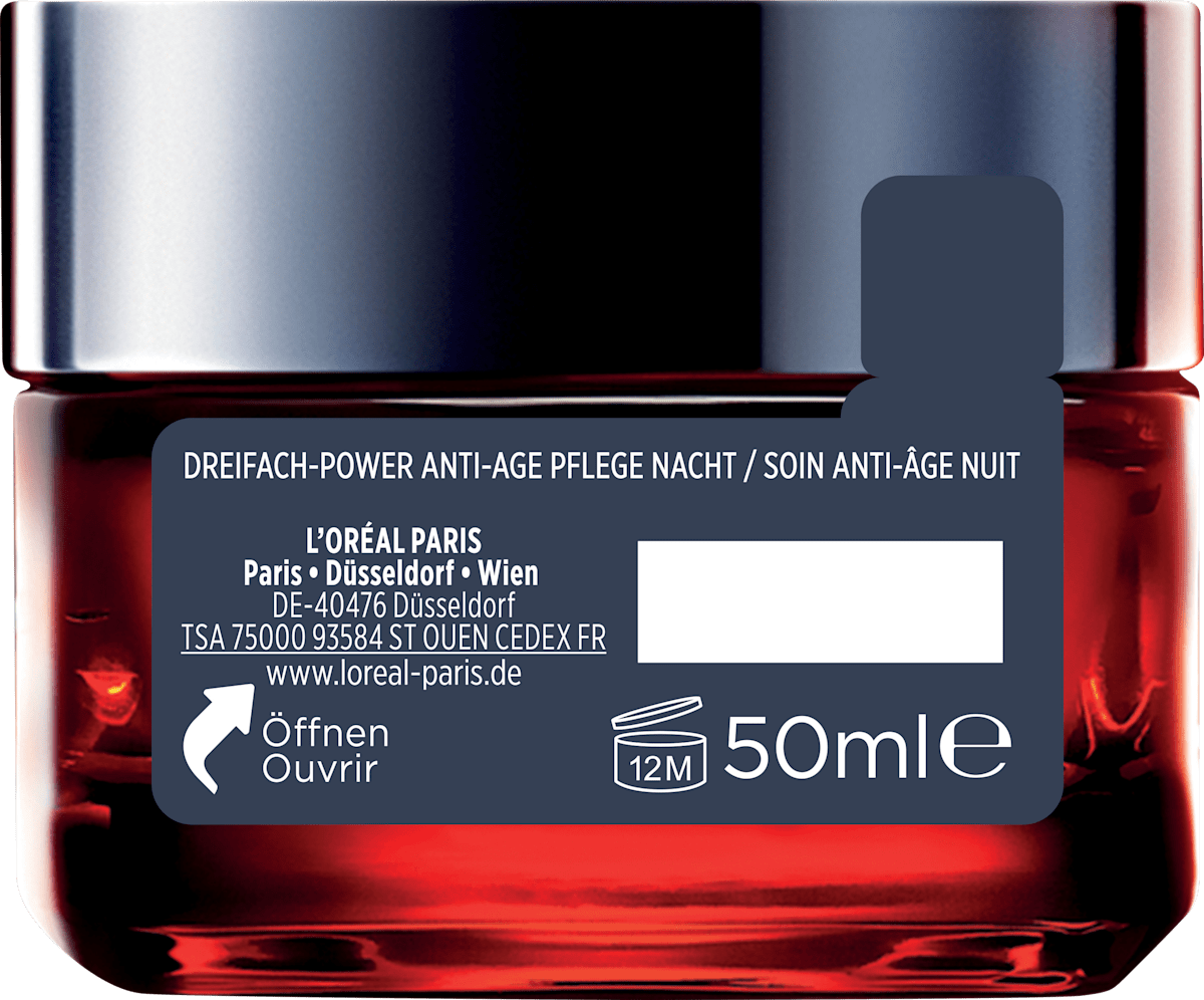 L'ORÉAL PARiS REVITALIFT Night Cream Anti-Age Revitalift Laser X3, 50 ml