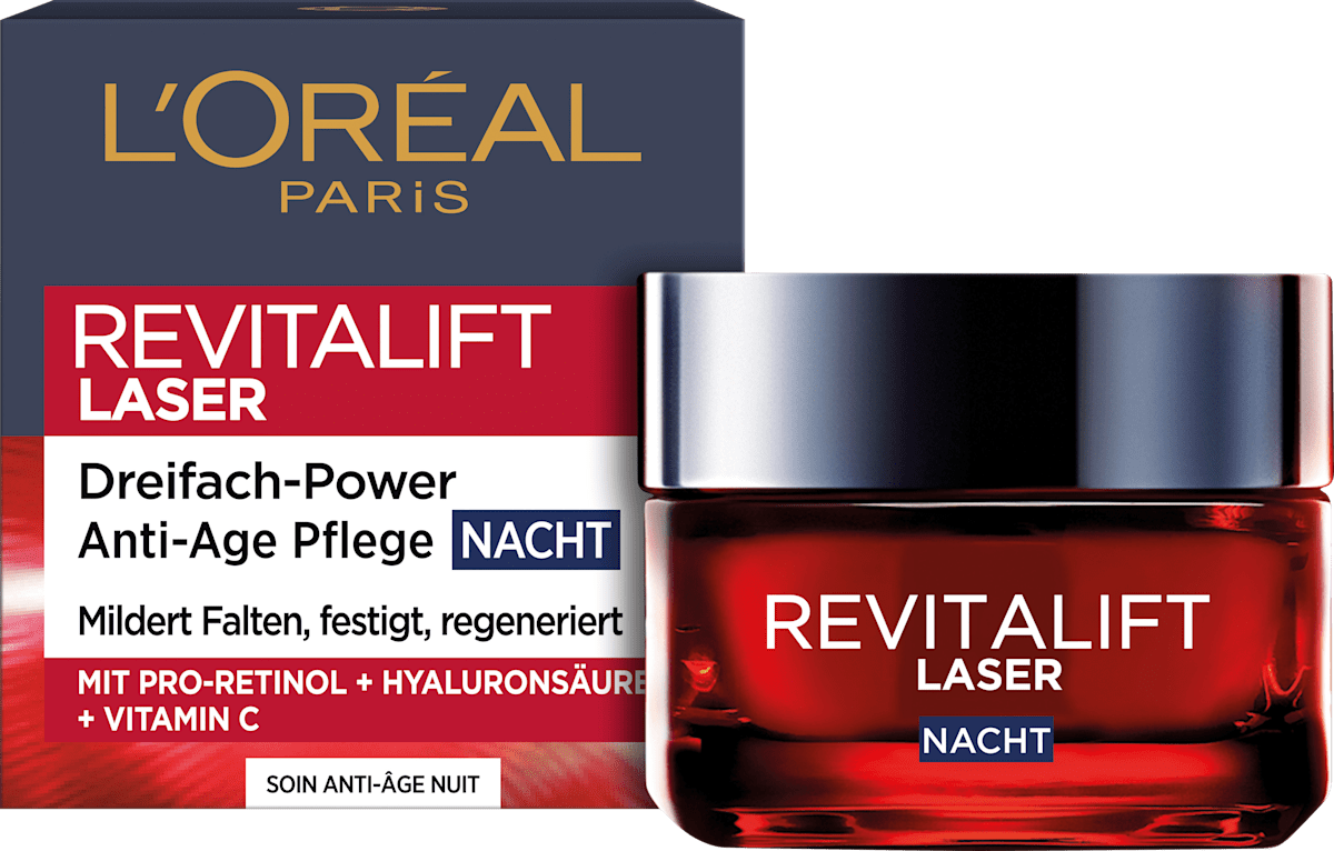 L'ORÉAL PARiS REVITALIFT Night Cream Anti-Age Revitalift Laser X3, 50 ml