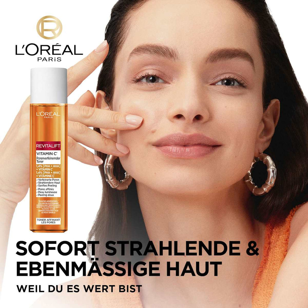 L'ORÉAL PARiS REVITALIFT Toner Vitamin C Pore-Refining, 180 ml