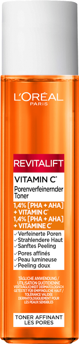 L'ORÉAL PARiS REVITALIFT Toner Vitamin C Pore-Refining, 180 ml