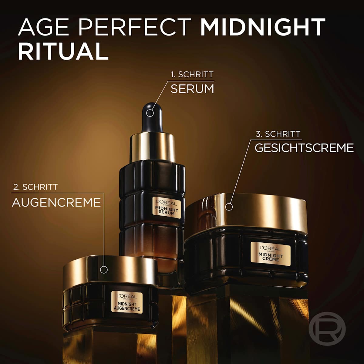 L'ORÉAL PARiS Serum Midnight Age Perfect Cell Renaissance Anti-Wrinkle, 30 ml