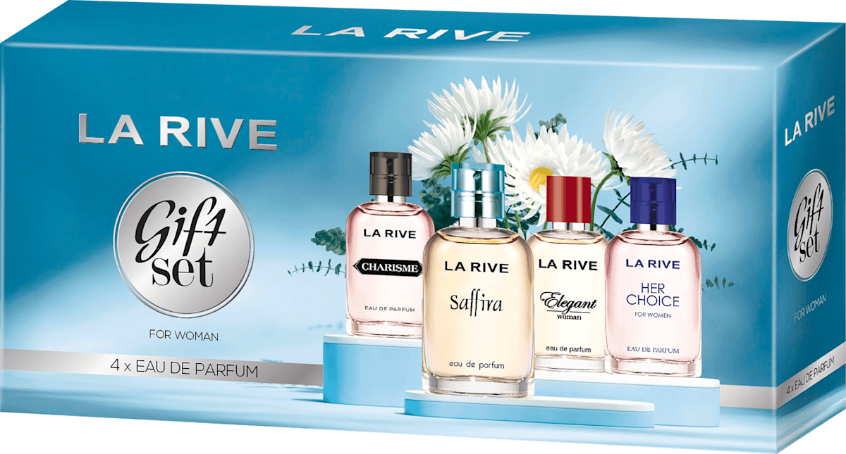 LA RIVE Gift Set Women Minis Eau de Parfum, 4 pcs