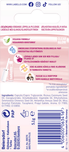Labello Lip Oil Clear Glossy Finish Clear, 5.5 ml