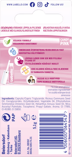 Labello Lip Oil Glossy Finish Candy Pink, 5.5 ml