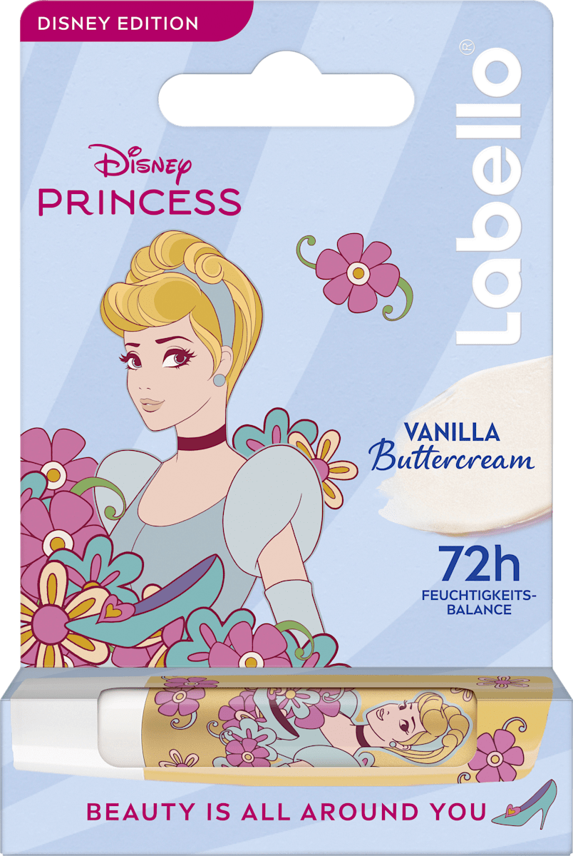 Labello Lip Care Disney Princess Cinderella Vanilla Buttercream, 4.8 g