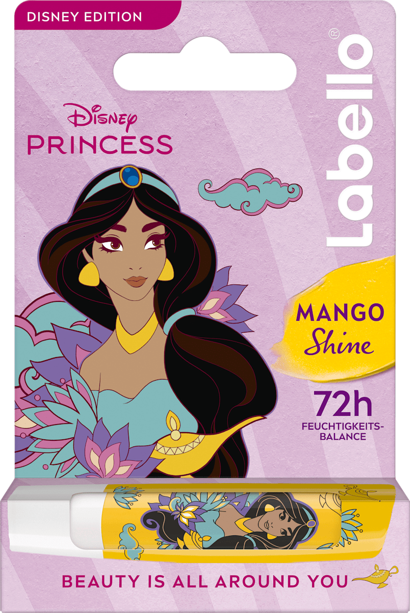 Labello Lip Care Disney Princess Jasmine Mango Shine, 4.8 g