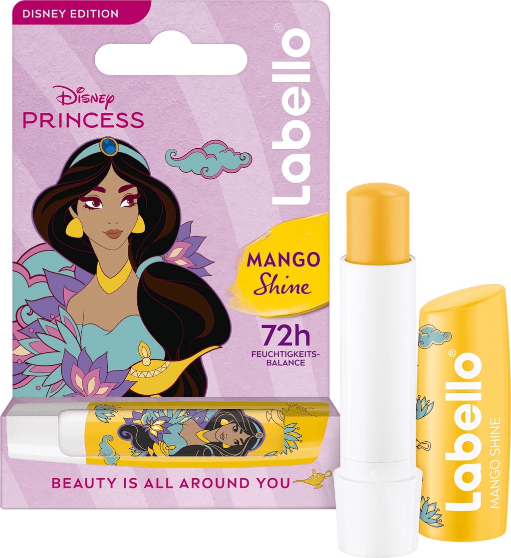 Labello Lip Care Disney Princess Jasmine Mango Shine, 4.8 g