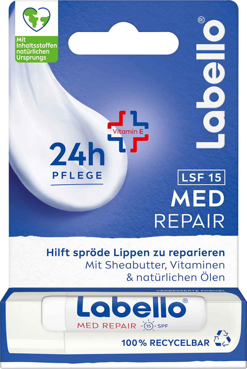 Labello Lip Care Med Repair SPF 15, 4.8 g