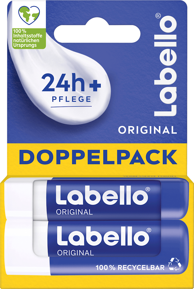 Labello Lip Care Original (2x4.8 g), 9.6 g